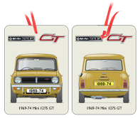 Mini 1275 GT 1969-74 Air Freshener